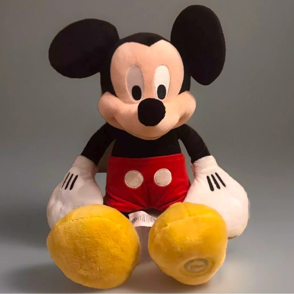 Nice Genuine Authentic Large MICKEY MOUSE PLUSH 18” THE DISNEY STORE Original